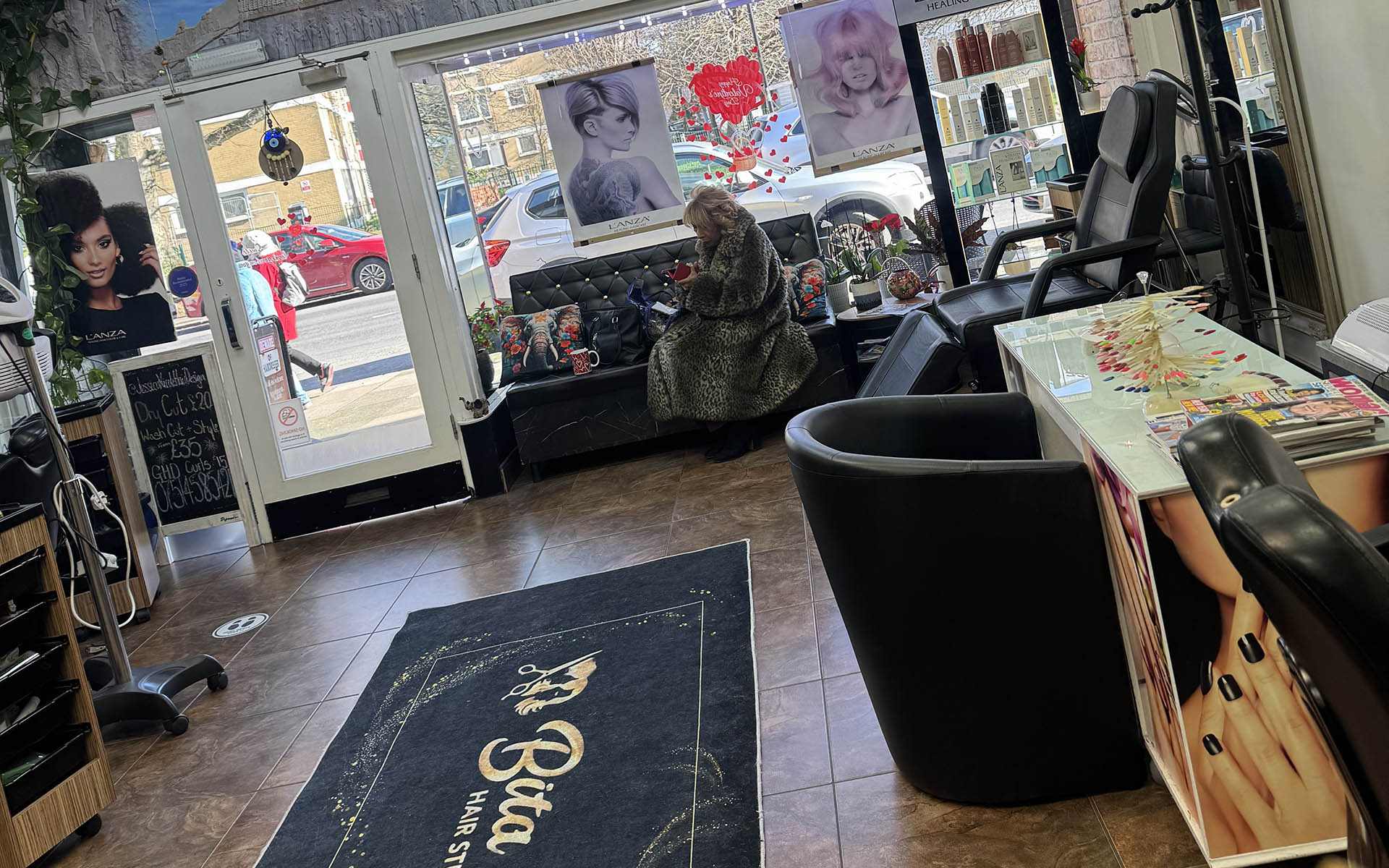 inside bita hair studio